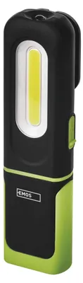 COB LED + SMD LED nabíjecí svítilna P4537, 330 lm, 1200 mAh