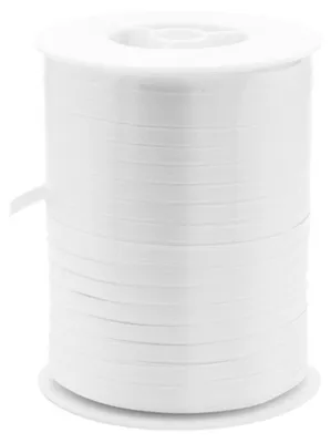 Image de Ruban cadeau Ring 5mm x 500m rouleau blanc