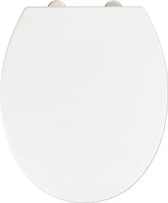 Produktbild von Wenko WC-Sitz Crevada weiß mit Absenkautomatik Befestigungsart von oben 26210100P
