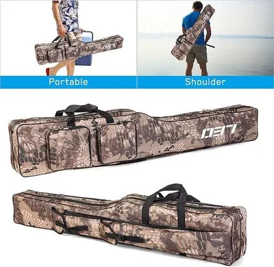 Produktbild von Famanu Angeltasche doppellagig - outdoor, große Kapazität, faltbar