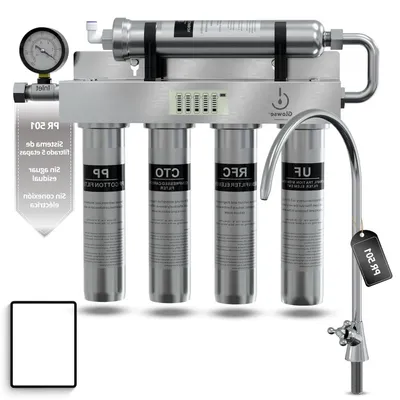 Immagine prodotto di Impianto di depurazione dell'acqua - Filtro per l'acqua - Osmosi inversa - Filtro per l'acqua potabile - Filtro per l'acqua da cucina