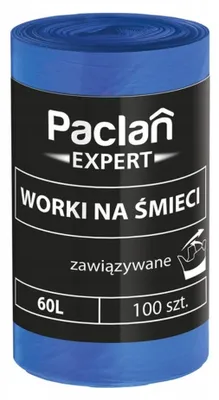 Obrázek produktu pro Pytle na odpad 60L 100ks PACLAN EXPERT