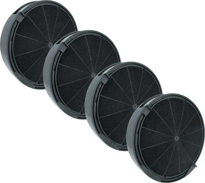 Produktbild von vhbw 4x Aktivkohlefilter Ersatz für Siemens GZD162, LZ55650, LZ5565101, LZ55651 für Dunstabzugshaube