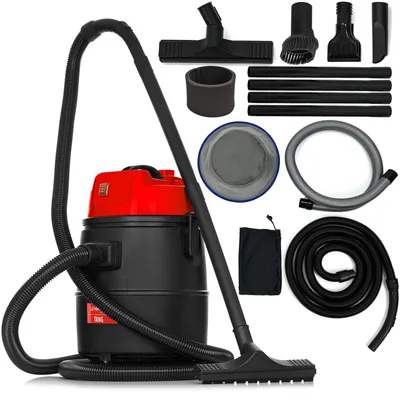 Produktbild von LEHMANN Tang Poolsauger, für Pools und Teiche, Trocken-/Nasssaugen, 1400W, 30L