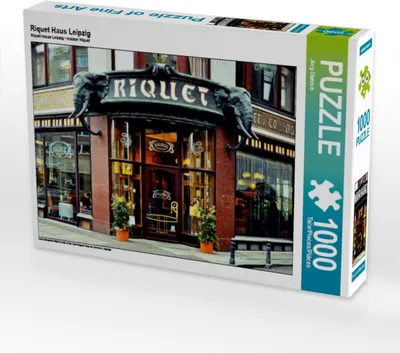 Produktbild von Calvendo Riquet Haus Leipzig 1000 Teile Puzzle quer 640x480mm, Dietrich Jörg; 7288037