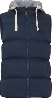 Produktbild von BLEND BHJens Herren Weste Steppweste Outdoor Weste mit Kapuze Stehkragen Eingrifftaschen Regular fit