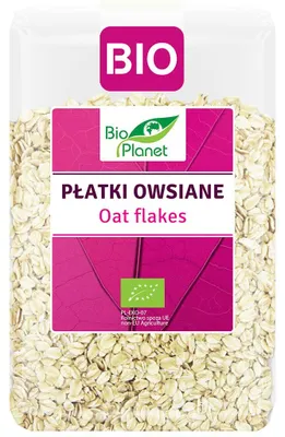 PŁATKI OWSIANE BIO 1 kg - BIO PLANET