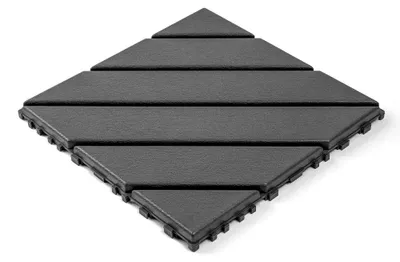 Immagine prodotto di Piastrelle in plastica per pavimenti - Sistema a incastro - Piastrelle per terrazze - Set da 44 pezzi - 30x30 cm - Impermeabili - Adatte per interni ed esterni