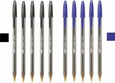 Produktbild von BIC 880656, Stick-Kugelschreiber, Blau, 50 Stück(e)
