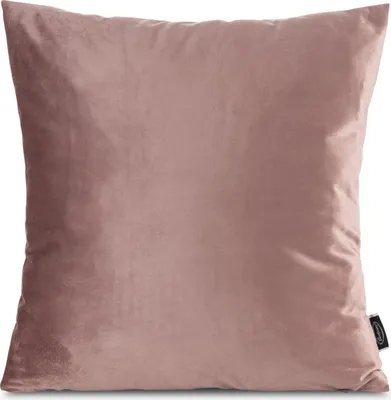 Produktbild von Dekorativer Kissenbezug Sofakissen MADIE 2 dunkelrosa 45x45