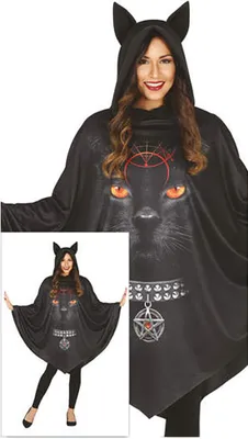 Produktbild von Guirca Katzenponcho-kostüm Für Damen L L