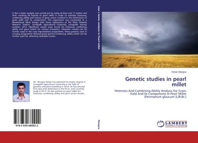 Produktbild von Genetic studies in pearl millet