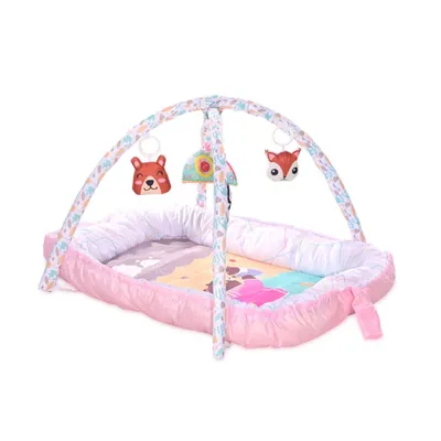 Obrázok produktu pre Hracia deka s hrazdikou Lorelli BABY NEST PINK