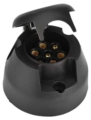 Immagine prodotto di Presa per rimorchio a 7 poli, in plastica, 12 V, femmina