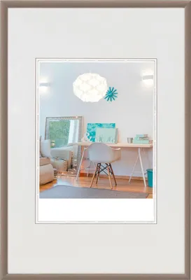 Obrázek produktu pro Walther Design KV070D, Rámeček na jeden obrázek, Plast, Ocel, Zeď, 40 x 60 cm, Obdélníkový