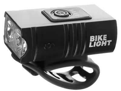 Image de Trizand 23677 Kit d'éclairage LED pour vélo, 4T6, USB, AKU 2 pcs