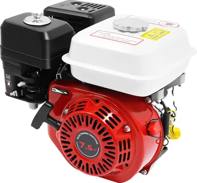 Obrázok produktu pre Plynový motor, výkon 7,5 PS, 4-taktný výkon, červený
