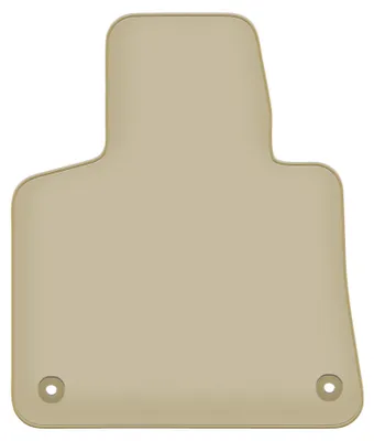 Immagine prodotto di Tappetino conducente in velluto PREMIUM beige compatibile con Citroen C4 Grand Spacetourer (2013-2021, 5 posti) – con fissaggi – su misura