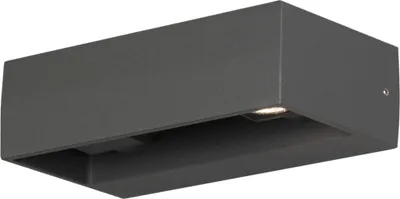 Produktbild von Monza Wandl. 2x6W LED anthra.