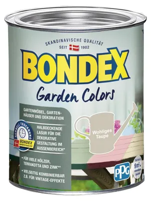Produktbild von Bondex Garden Colors 750 ml wohliges taupe