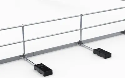 Produktbild von Mauderer Flachdachsicherung NEO 30 F 10m Set 5m Geländerlänge