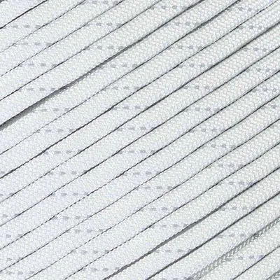 Zdjęcie produktu dla Famanu Paracord 550 Typ III – linka paracord – odblaskowa i świecąca – czerwona