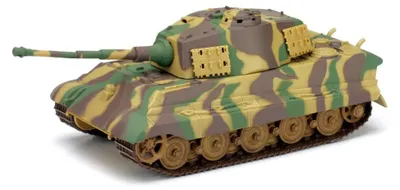 Immagine prodotto di NewRay 87573 - Carro armato modello radiocomandato "King Tiger Heavy Metal" scala 1:32