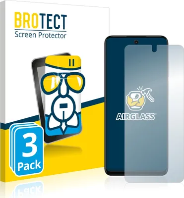 Produktbild von 3x BROTECT Schutzglas für Motorola Moto G32 9H kratzfest klar
