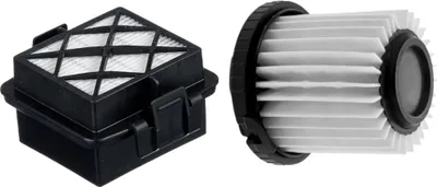 Produktbild von Trade-Shop 2in1 HEPA-Filter-Set: Patronenfilter + Hygienefilter kompatibel mit Kärcher 1.349-100.0, 1.349-200.0, 1.349-210.0, 1.349-300.0, 1.349-400.0