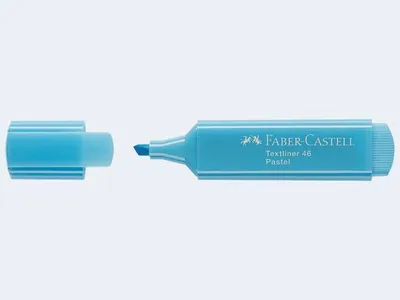 Produktbild von FABER-CASTELL Textmarker TEXTLINER 1546 PASTELL lichtblau