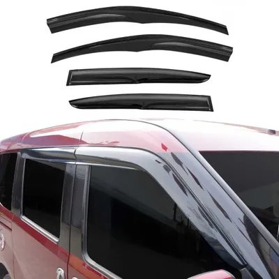 Immagine prodotto di 4x paravento parapioggia per Ford Tourneo Courier 2014-2024 acrilico scuro