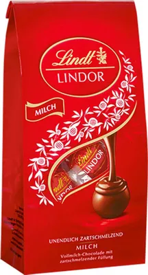 Produktbild von Lindor Kugeln Milch Schokolade mit einem zartschmelzendem Kern 137g