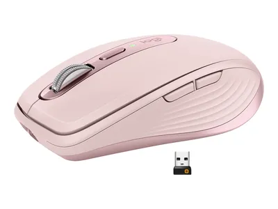 Produktbild von Logitech MX Anywhere 3 Maus kabellos rosa