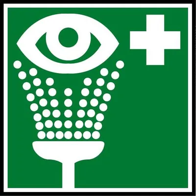Image de Panneau de signalisation Delabie Laveur d'yeux de sécurité