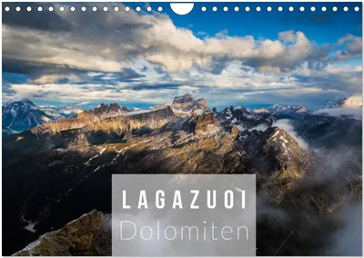 Produktbild von Lagazuoi Dolomiten (Wandkalender 2026 DIN A4 quer), CALVENDO Monatskalender