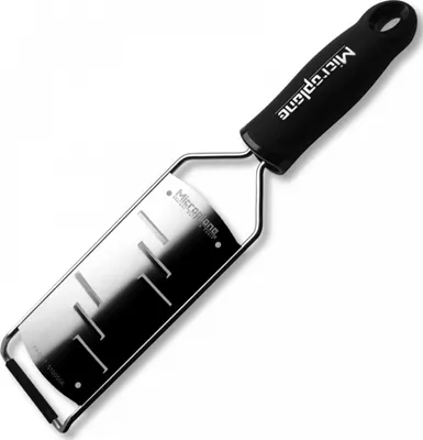 Image de Microplane 45006 Gourmet Series Râpe grande, noire (1 pièce)
