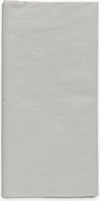 Produktbild von Papier Tischdecke silber 120 x 180 cm Einwegtischdecke