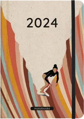 Obrázek produktu pro Roční plánovač A5 Samaya 2024 - Korálová