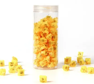 Produktbild von Gateron Ink V2 Yellow Switch-Set (gelb, 110 Stück)