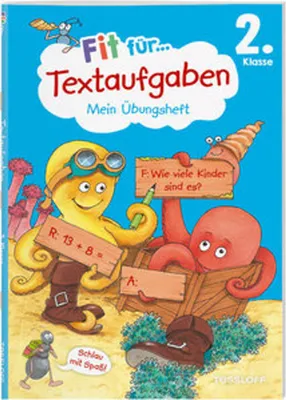 Produktbild von Fit für Textaufgaben 2. Klasse. Mein Übungsheft
