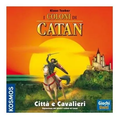 Produktbild von I Coloni di Catan: Città e Cavalieri (Edizione in legno) – Brettspiel – Giochi Uniti – 3-4 Spieler – 10+