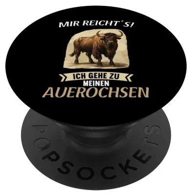 Productafbeelding van Auerochsen. Auerochse. PopSockets. Zelfklevende PopGrip