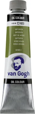 Immagine prodotto di Vernice ad olio Van Gogh, tubo 40 ml, verde linfa 623