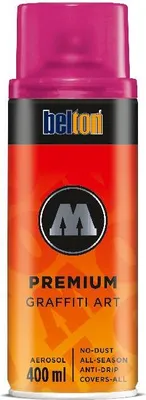 Produktbild von Molotow Sprühdose belton PremiumTransparent 400ml, Nr. 240, telemagenta