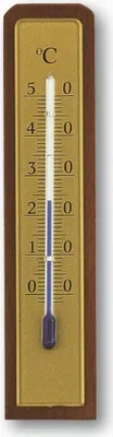 Obrázek produktu pro TFA - Analoges Innenthermometer aus Nussbaum 12.1009 - natur