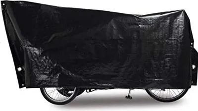 Productafbeelding van Famanu fietshoes voor bakfietsen - Zwart, universele maat
