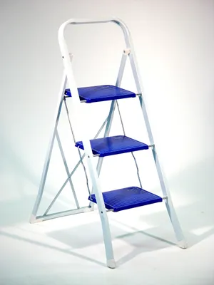 Image de Testrut Escabeau pliant acier 3 marches