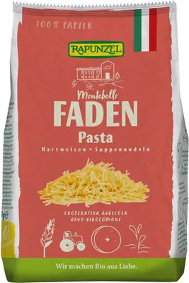 Produktbild von Rapunzel Bio Faden Suppennudel Semola 250 g