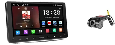 Obrázek produktu pro Autorádio s dotykovým displejem, navigační systém, bezdrátové připojení, s vestavěnou DVR kamerou