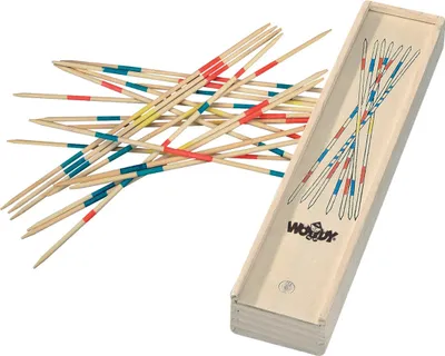 Produktbild von Mikado groß in Holzkiste